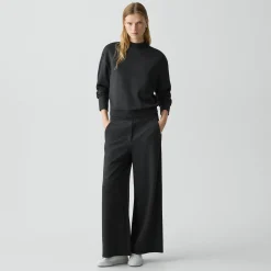 A-Line Pull-On Pant in Double Knit Jersey