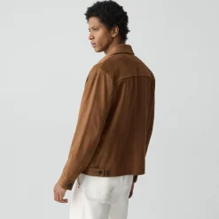 Amos Jacket in Suede
