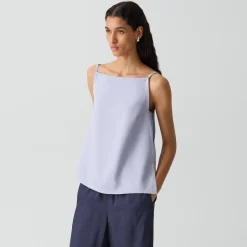 Apron Top in Linen-Viscose
