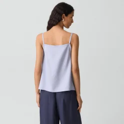Apron Top in Linen-Viscose