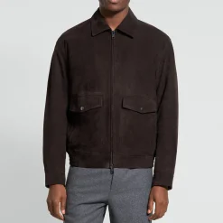 Aviator Jacket in Suede