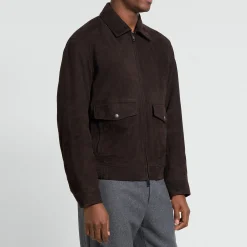 Aviator Jacket in Suede