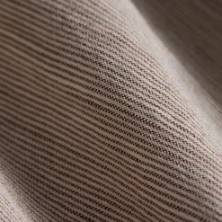 Belted Shirt Dress in Textured Linen