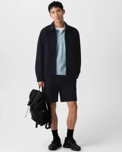 Blouson Jacket in Precision Ponte