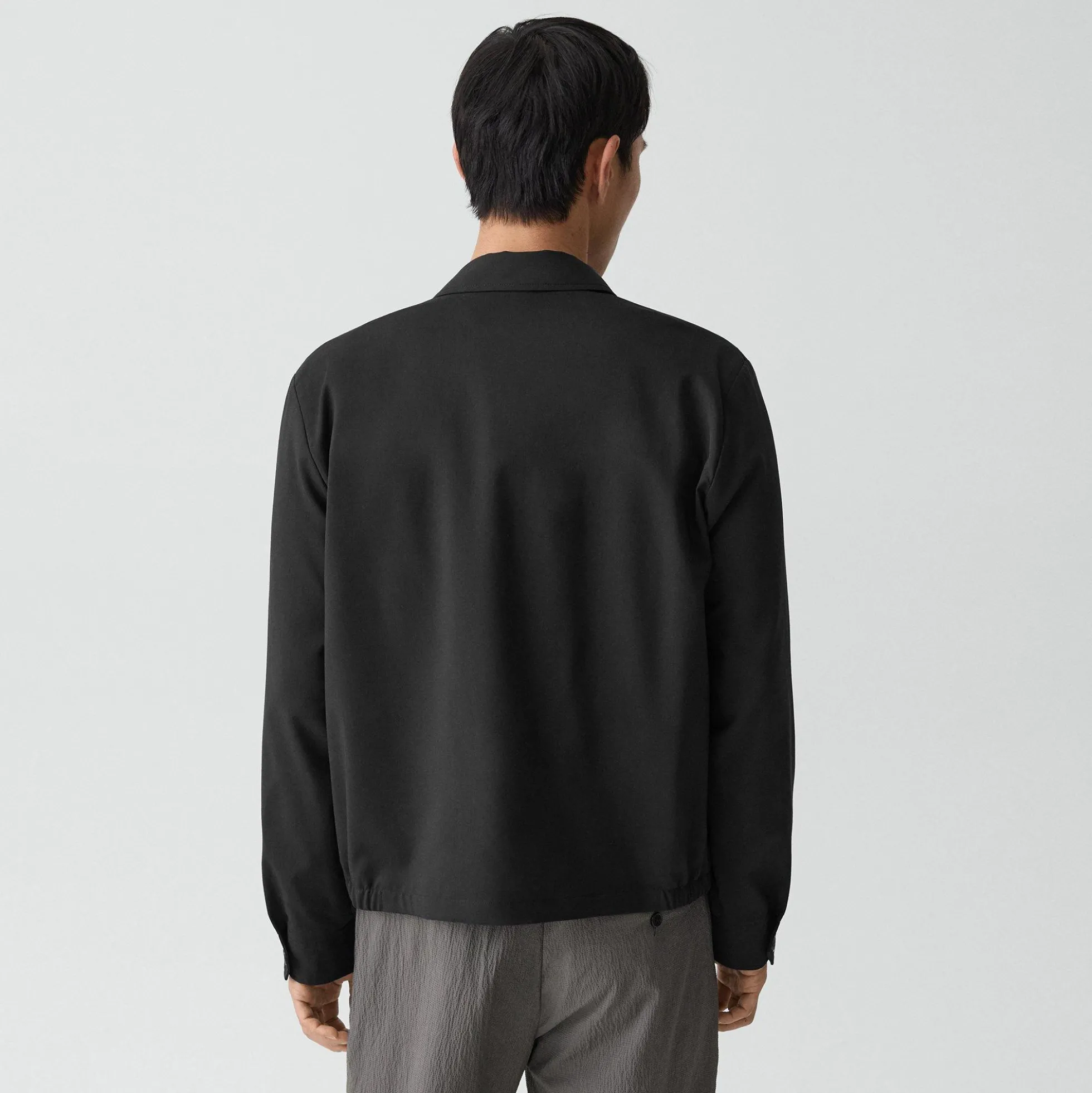 Blouson Zip Jacket in Motion Wool