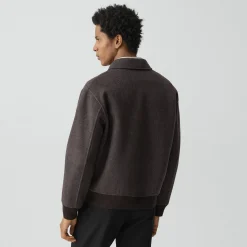 Bomber Jacket in Atelier Wool