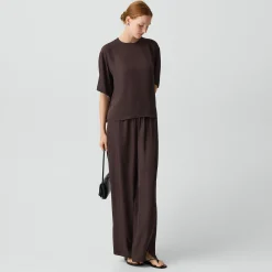 Boxy Tee in Washed Twill