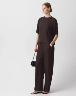 Boxy Tee in Washed Twill