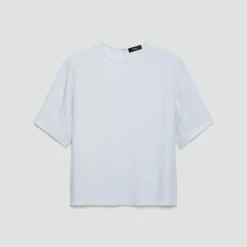Boxy Tee in Washed Twill