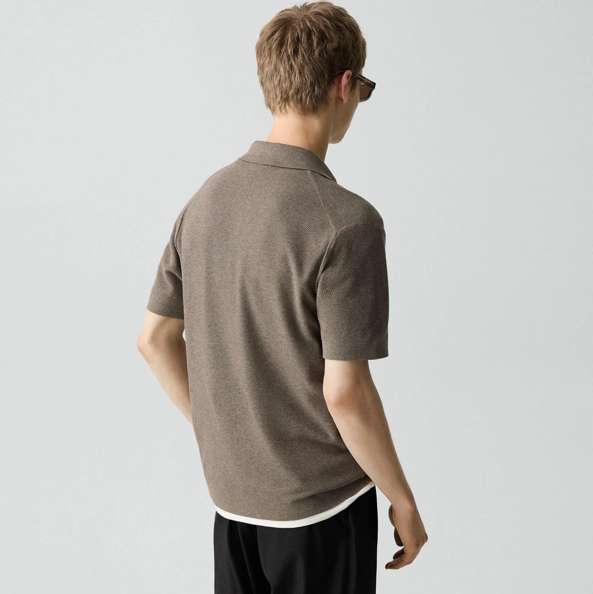 Brenan Polo Shirt in Light Bilen