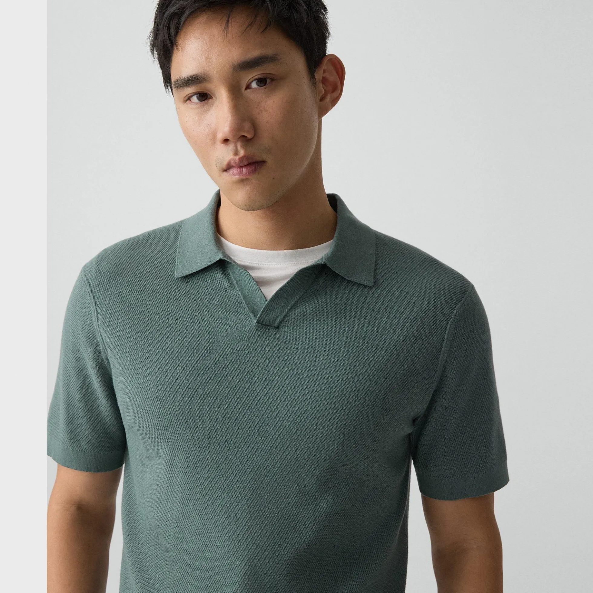 Brenan Polo Shirt in Light Bilen
