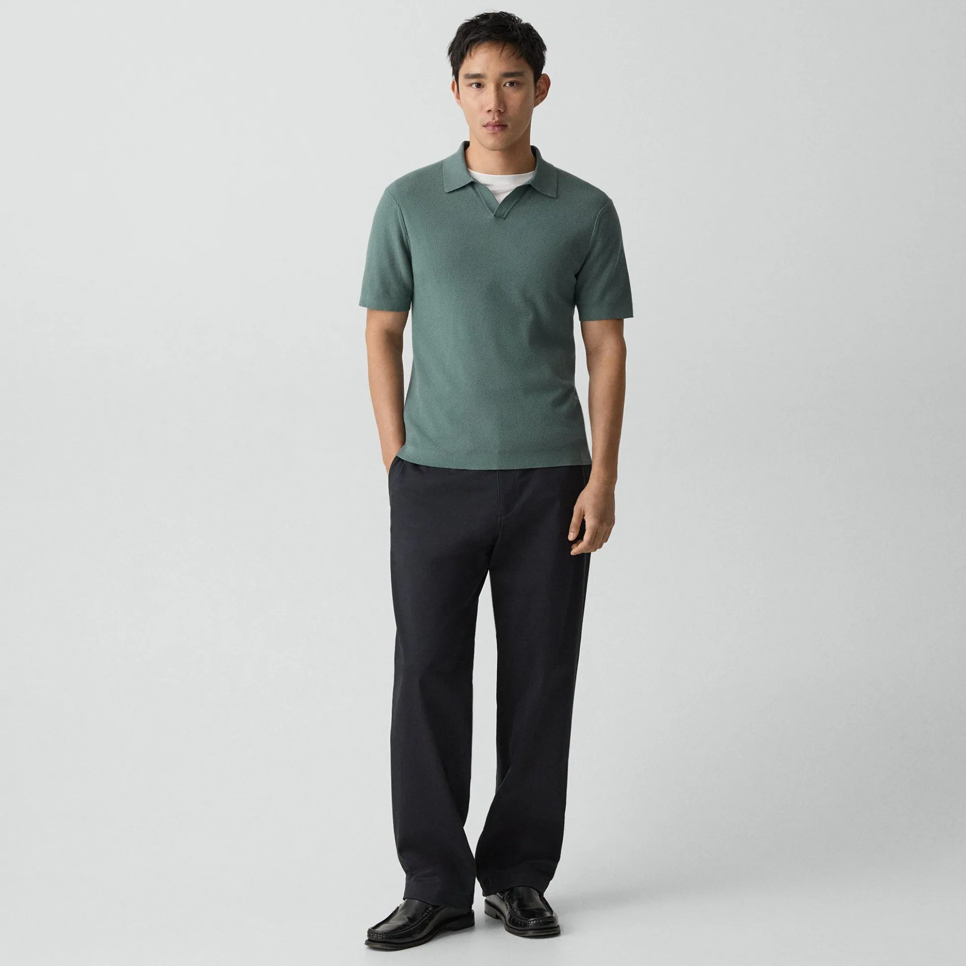 Brenan Polo Shirt in Light Bilen