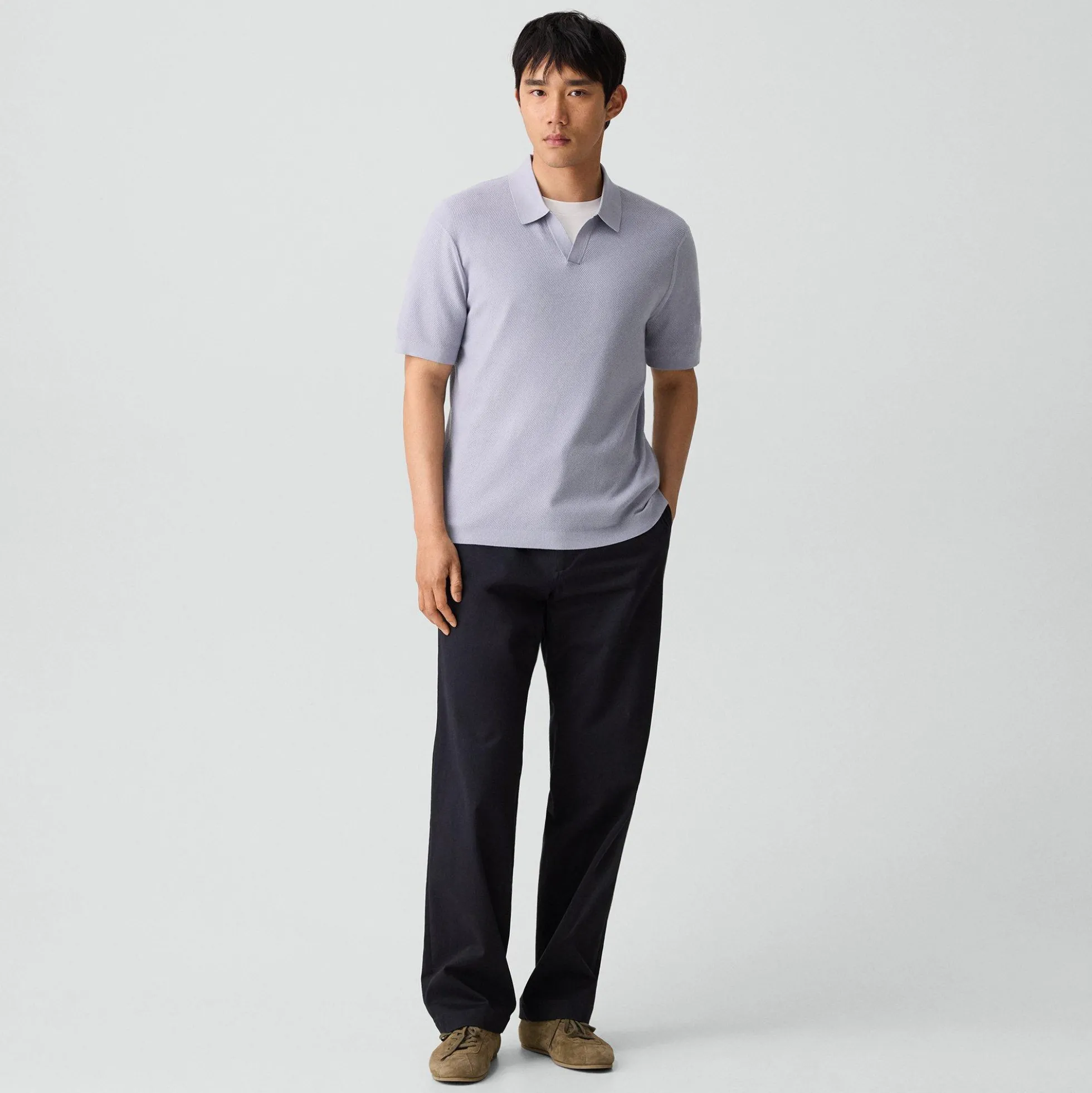 Brenan Polo Shirt in Light Bilen