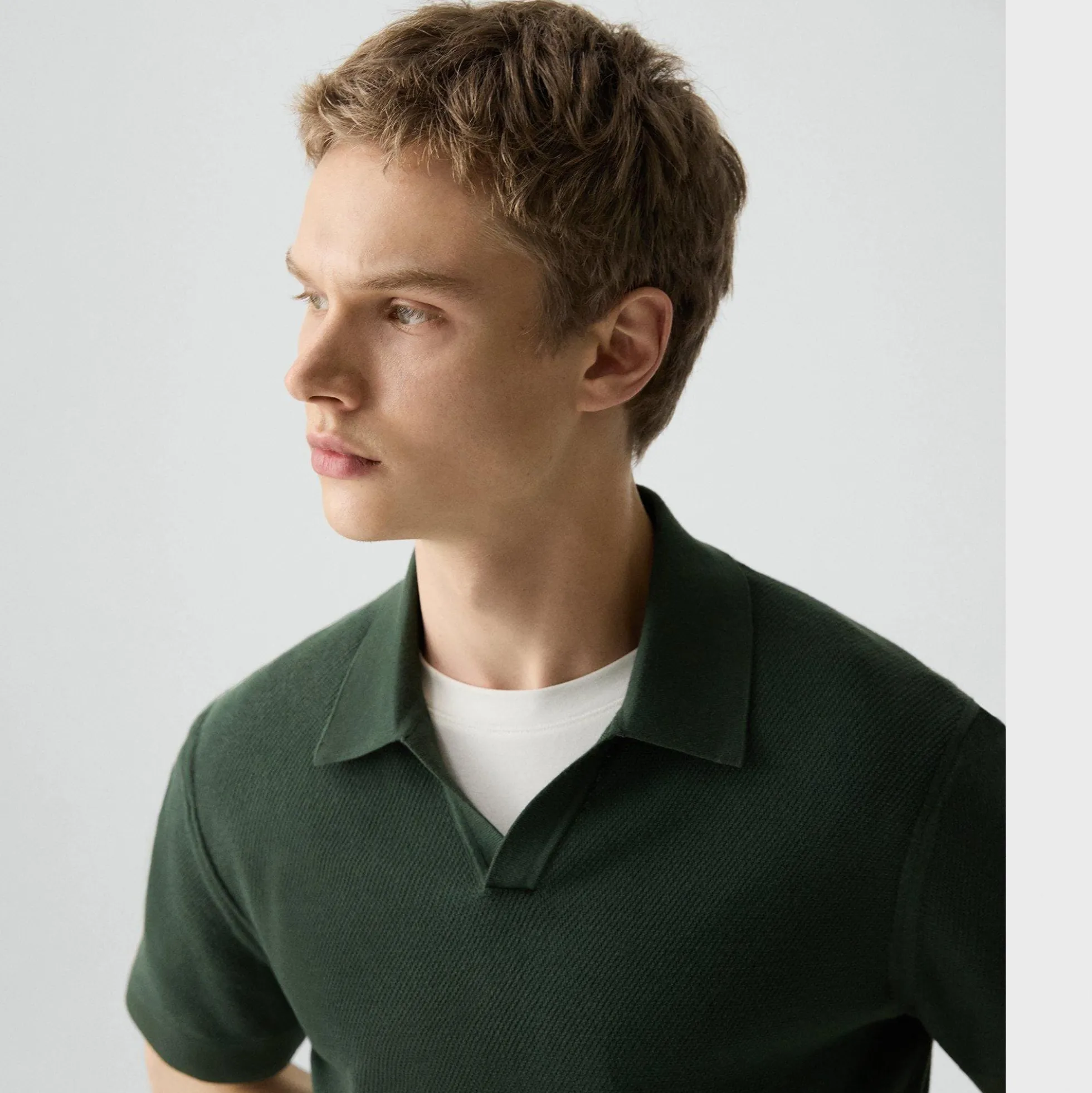 Brenan Polo Shirt in Light Bilen