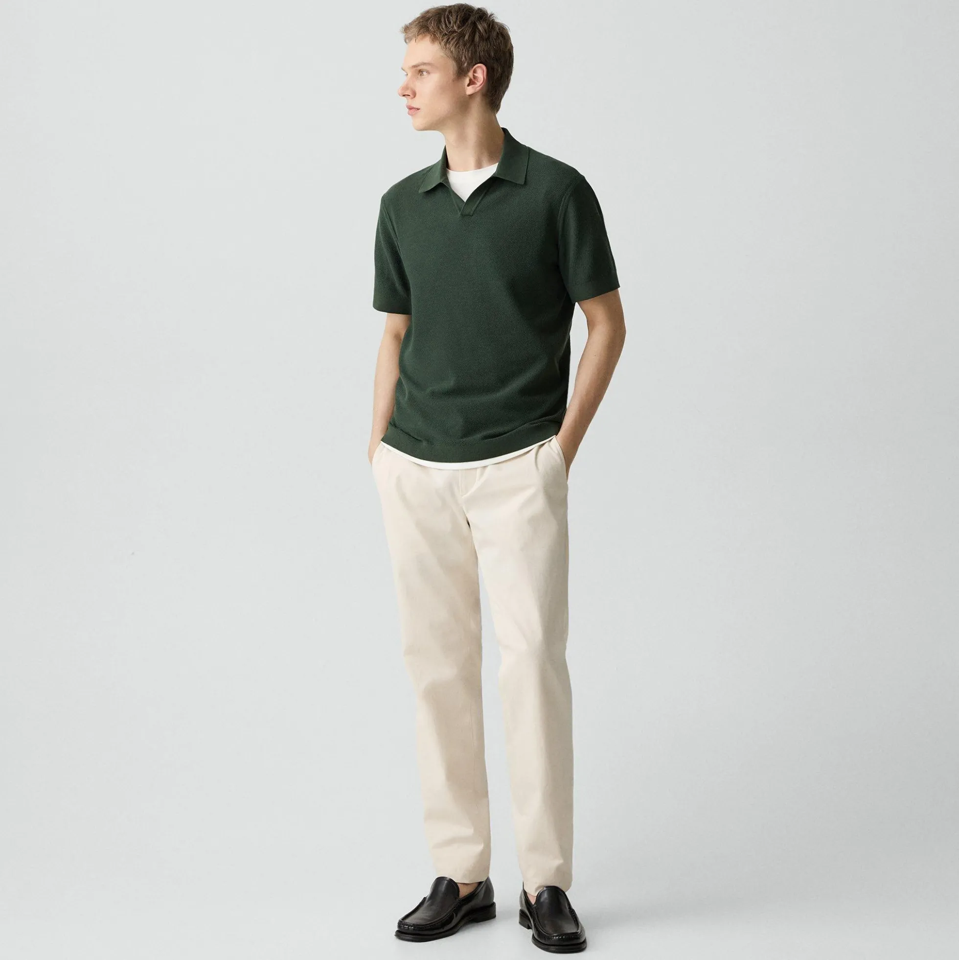 Brenan Polo Shirt in Light Bilen