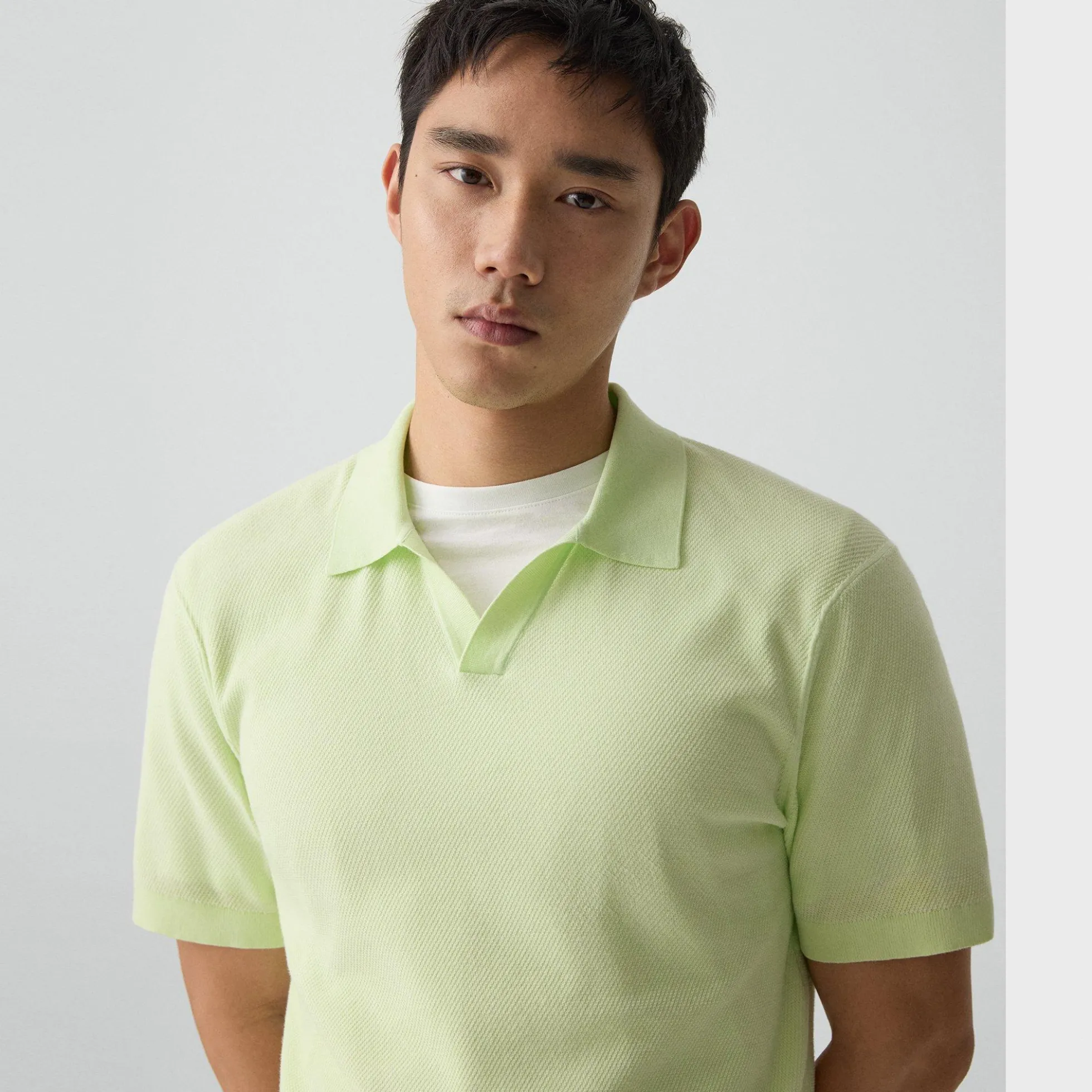 Brenan Polo Shirt in Light Bilen