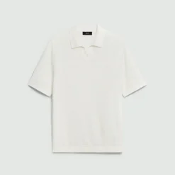 Brenan Polo Shirt in Pacific Linen