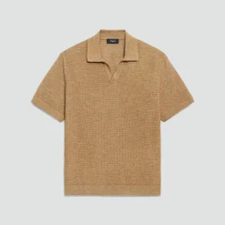 Brenan Polo Shirt in Pacific Linen