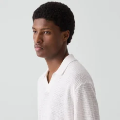Brenan Polo Shirt in Pacific Linen