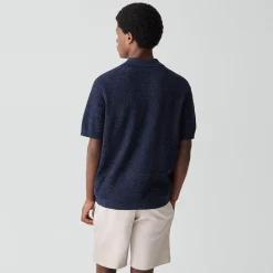 Brenan Polo Shirt in Pacific Linen