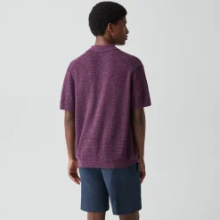 Brenan Polo Shirt in Pacific Linen
