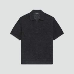 Brenan Polo Shirt in Pacific Linen