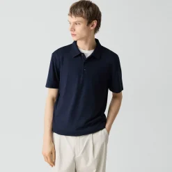 Bron Polo Shirt in Anemone Modal Jersey