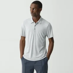 Bron Polo Shirt in Anemone Modal Jersey