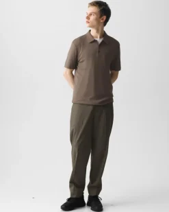 Bron Polo Shirt in Anemone Modal Jersey
