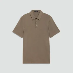 Bron Polo Shirt in Anemone Modal Jersey