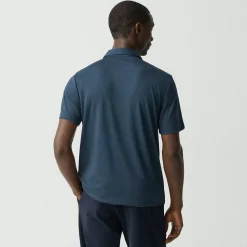 Bron Polo Shirt in Anemone Modal Jersey