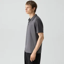 Bron Polo Shirt in Anemone Modal Jersey