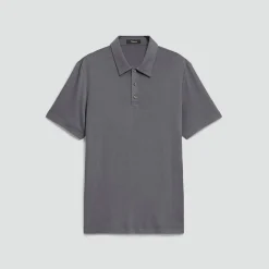 Bron Polo Shirt in Anemone Modal Jersey