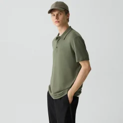 Bron Polo Shirt in Anemone Modal Jersey