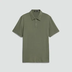 Bron Polo Shirt in Anemone Modal Jersey