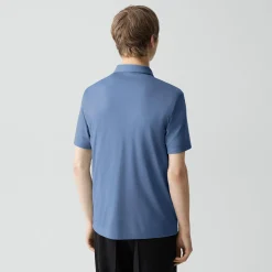 Bron Polo Shirt in Anemone Modal Jersey