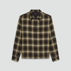 Button-Up Shirt in Jesi Wool