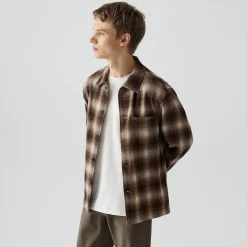 Button-Up Shirt in Jesi Wool