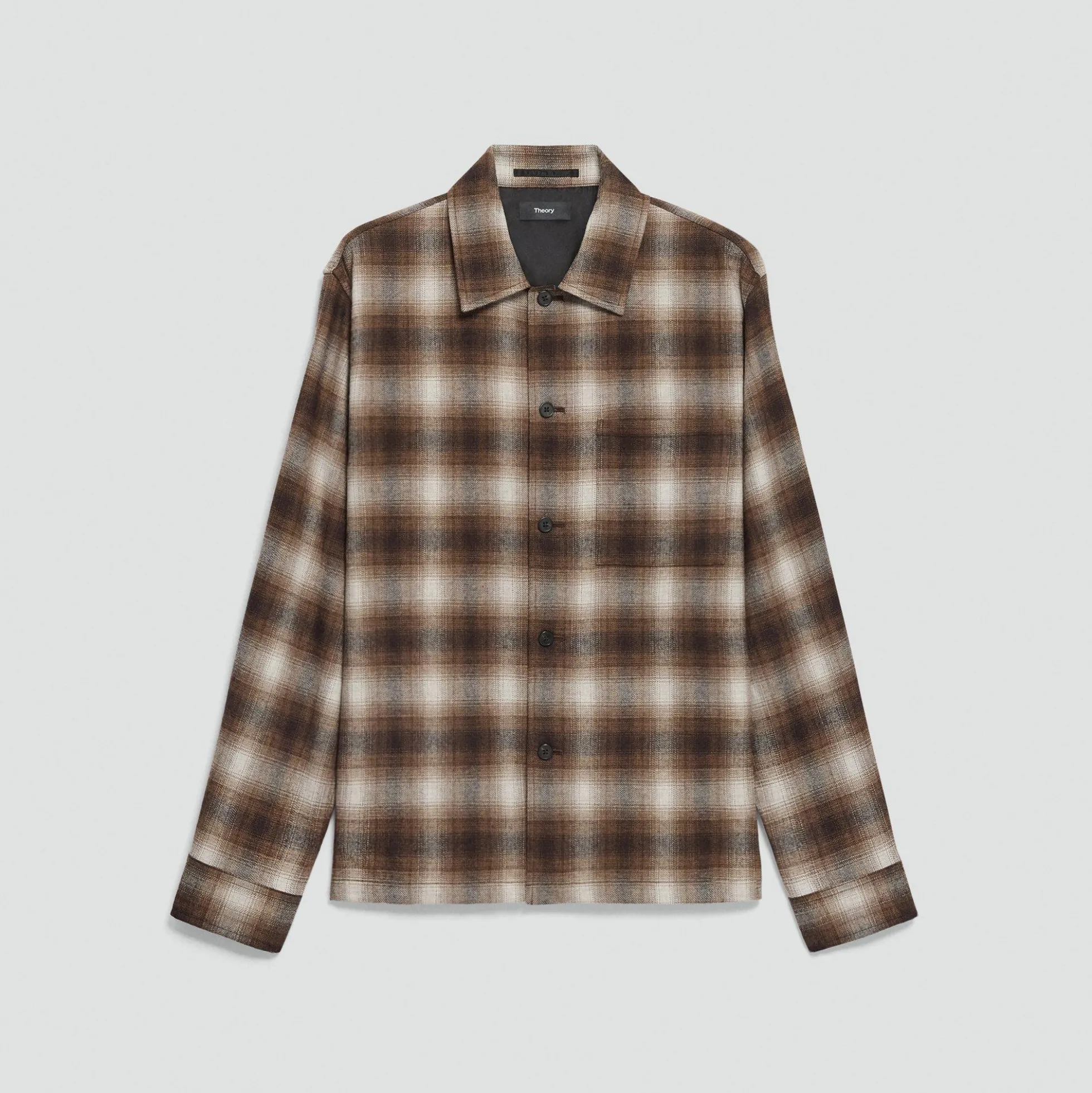 Button-Up Shirt in Jesi Wool
