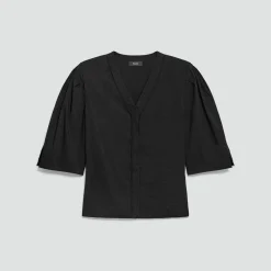 Button-Up Top in Good Linen