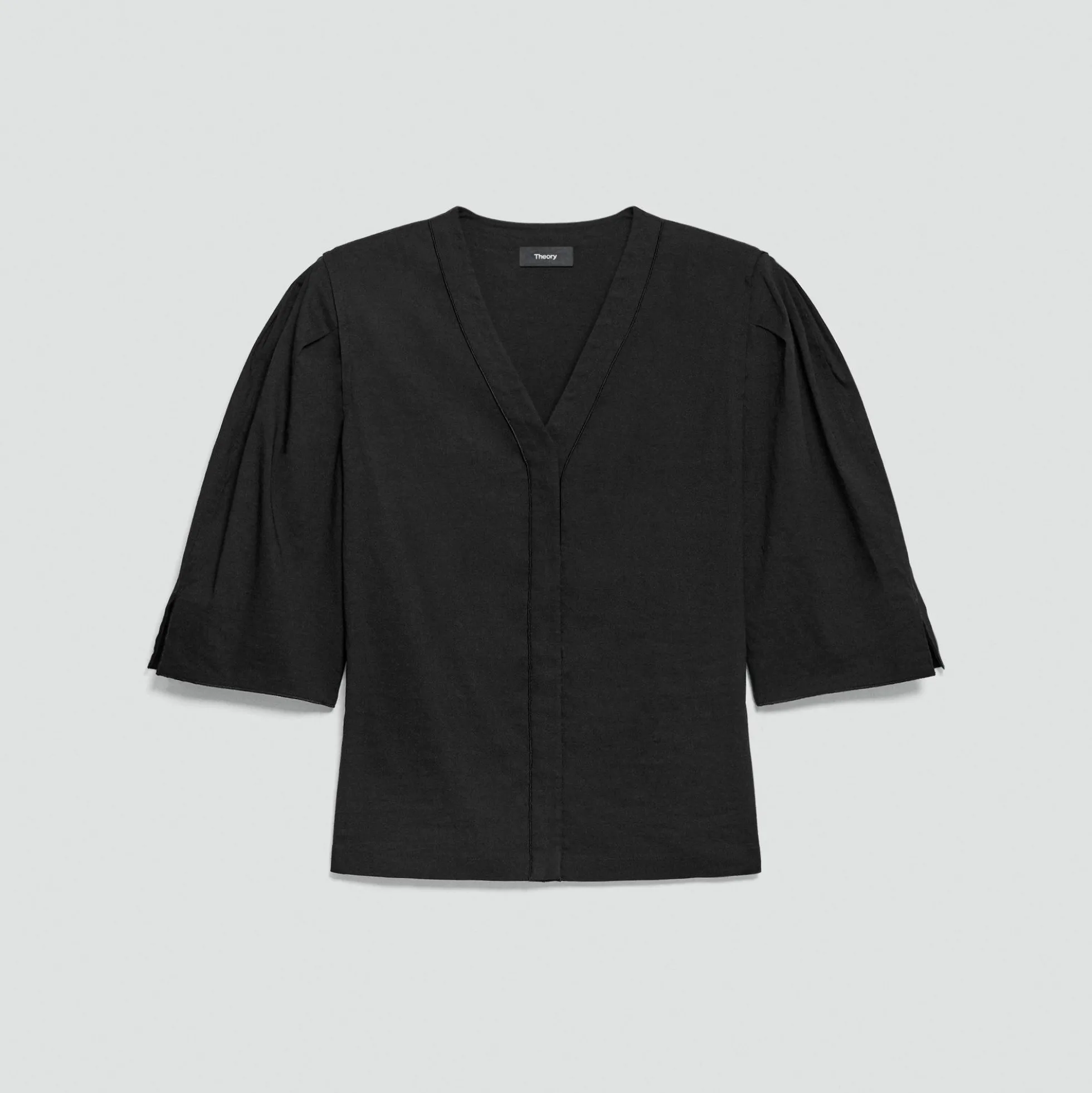 Button-Up Top in Good Linen
