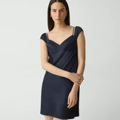 Camisole Dress in Crushed Satin