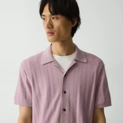 Camp Collar Shirt in Cotton Light Twist