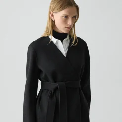 Cardigan Jacket in Double-Face Wool-Cashmere