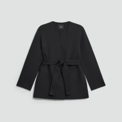 Cardigan Jacket in Double-Face Wool-Cashmere