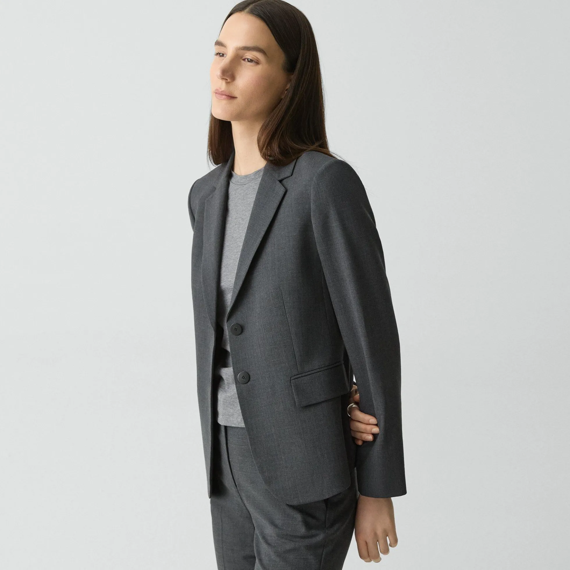 Carissa Blazer in Good Wool