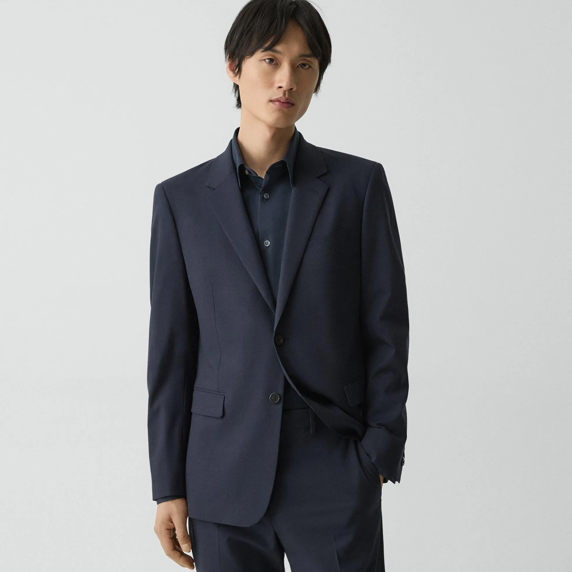 Chambers Blazer in Stretch Wool