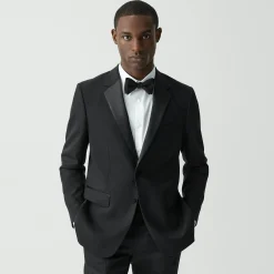 Chambers Tuxedo Blazer in Stretch Wool