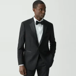 Chambers Tuxedo Blazer in Stretch Wool