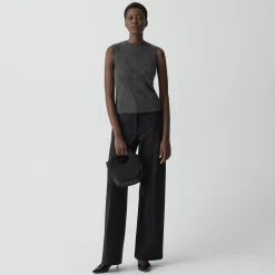Classic Straight Pant in Knit Ponte